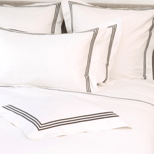 WARMDERN Cotton 800 Thread Count 3 Piece Duvet Sets Queen with Duvet Cover  and Pillowcase 